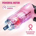 Workpro 75pcs Pink Tools Set Rotatable Cordless Screwdriver household Tool Kit