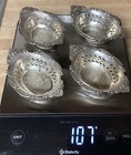 Gorham Sterling Silver Small Nut Dish Measures 3 7 8  X2 7 16  X 1  Tall