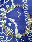 Vintage Southwestern Turquoise   Shell Bracelet Pre Owned In Great Condition