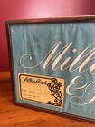 Miller   Rhoads Department Store Vtg Obsolete Charge Credit Card Framed