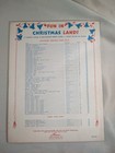 Vintage 1958 Christmas Favorites Piano Sheet Music Songbook Shattinger Hansen