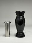 Memorial Cemetery Flower Vase - Real Granite Vase With Stainless Steel Inner