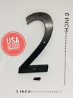House Numbers  6 Inch Black Pick   s From 0-9  A-b-c-d-e-f-g