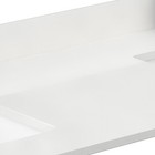 Wyndham Collection Wcfqc160dtopuns-q 60  Quartz Vanity Top - Giotto Quartz