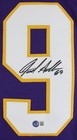 Jared Allen Authentic Signed Purple Pro Style Jersey Autographed Bas Witnessed