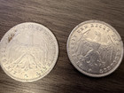 Two Coins  Germany  1923  200 Mark