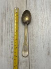 Tea Spoon Germany Wwii Alpaca Silver 1940s Officers Kitchenware Dead Head