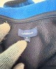 Croft   Barrow Men s Full Zip Fleece Jacket Blue Black Size M