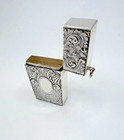 Antique Reo Sterling Silver Match Safe Box 2 