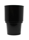 Black Universal Plastic Jumbo Drink Cup Holder Insert Holds Oversized Drink Cups