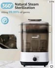 Bottle Sterilizer And Dryer  Electric Steam Baby Bottle Sterilizer