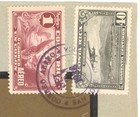 Costa Rica 1936 Airmail Cover Banco De Costa Rica San Jose Multi Stamp