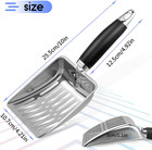 Stainless Steel Cat Litter Scoop metal Cat Litter Scoop kitty Metal