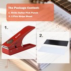 Guitar Pick Punch Diy Guitar Picks Maker Set Guitar Pick Cutter Punch Tool Make