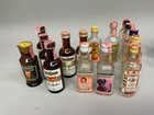 Lot Of 36 Vintage Pre 1970s Mini Liquor Bottles 15 Airlines All Are Empty