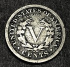1907 Liberty Head Nickel V Nickel F Fine