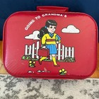 Going To Grandmas Vintage Suitcase