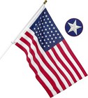 3x5 American Flag Embroidered Stars Outdoor Heavy Duty Stitched Quality Usa Flag