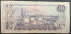1971  73  Canada 10 Dollars P88c   Signatures Lawson-bouey  Eea8379171 