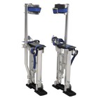 Adjustable 15 -23  Drywall Stilts Aluminum For Painters Walking Finishing Silver