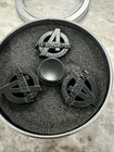 Avengers Logo Black Fidget Spinner Metal Finger Hand Stress Toy
