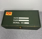 Vintage Gi Joe Wooden Footlocker Storage Box Ammo Case Green Military Hasbro