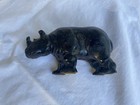 1920s Cast Iron Rhinoceros Still Coin Bank Attributed To Arcade Mfg  Co  Antique