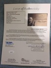 Albert Einstein Authentic Handwritten German Word Cut - Jsa Full Letter Loa