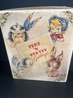 5 Pert N Pretty Vtg 1950s Greeting Cards Assorted   Unused W box