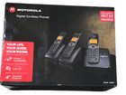 Motorola L603m Cordless Phone System 3 Handsets Dect 6 0 W  Digital Base New