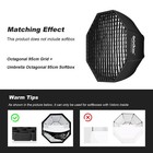 Soonpho Portable Octagon 37  95cm Only Honeycomb Grid For Godox Sb-ue Softbox   