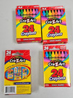 Cra-z-art Crayons 4 Boxes Of 24 Count Total 96 Crayons Smoother Brighter Colors