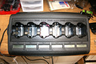 Motorola Wpln4127ar Impres 6-bank Rack Charger Xts5000 xts2500 xts1500 Tested
