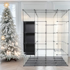 69  Extra Large Cat Cage 5 Tiers Cube Indoor Cat House  Cat Crate Free Hammock