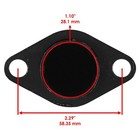 Caltric Exhaust Muffler   Pipe For Kawasaki Brute Force 650 Kvf650d 4x4 2005-13