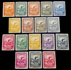 Haiti 1946  Sc  370-378  C35-c42   Set Of  17  Mint Ng