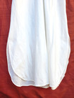 Vintage Lady Lynne Womens Size 32 White Full Slip Lace Gown Night Dress Small