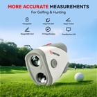 Redtiger 1200 Yards Laser Range Finder C001-gray Golf Rangefinder Slope