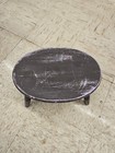 Vintage Foot  Stool  Primitive Farmhouse Shabby Solid  Wood Small