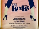 The Kinks   Dave Davies 3 Posters Rare Excellent Condition  john Cougar 