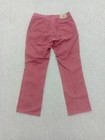 Vintage Fila Ferrari F1 Team Pants Women s Size 8 Cotton Red Racing Scuderia   