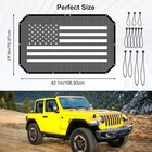 Durable Polyester Mesh Sunshade For Jeep Wrangler Jk   Unlimited 2 Door  2007   