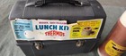 New Old Stock Vintage Gray Thermos Lunch Box broken  And Sealed Thermos
