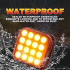 Us Flat Transmitter Wireless Led Rear Tail Lights Battery Magnetic Tow Trailer