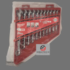 Milwaukee 11 Pcs Sae Combination Wrench Set Max Bite 25  More Torque 48-22-9411