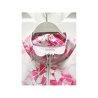 Acegolfs Dress Womens Size Xl Short Sleeve Pink Botanical Energy Upf50 