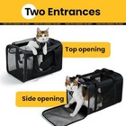 Cat Carrier Bag soft-sided Pet Carriers For Dogs With 4-sided Mesh airline 