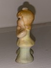 Small Vintage Girl Figurine Ceramic Tiny Miniature 2 25    Tall Vtg