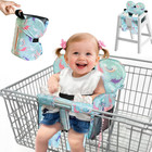 Premium Baby Shopping Cart Cover   High Chair Seat Protector - Universal Fit For