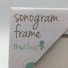 Tiny Ideas  we Love You Already  Sonogram Sentiment Keepsake White Baby Frame